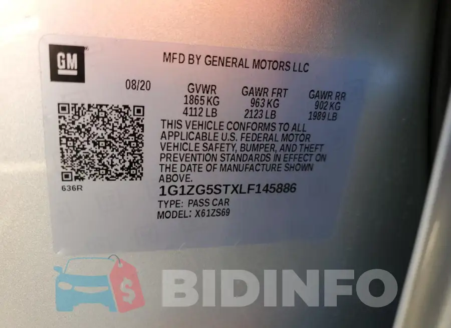 1G1ZG5STXLF145886 Photo# 13