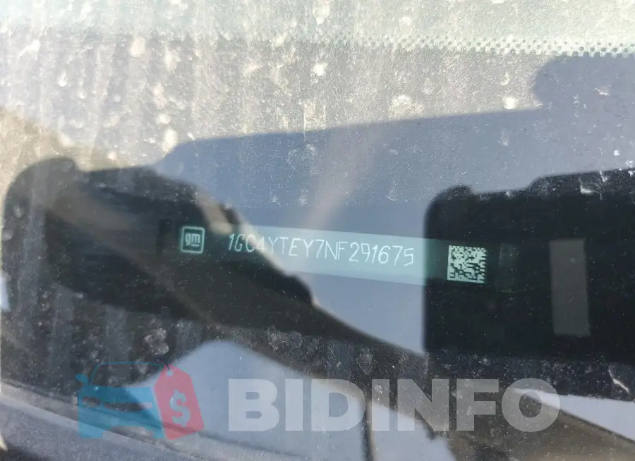 1GC4YTEY7NF291675 Photo# 12