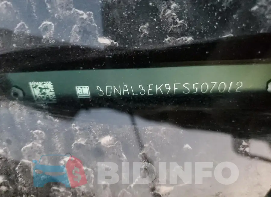 3GNAL3EK9FS507012 Photo# 13
