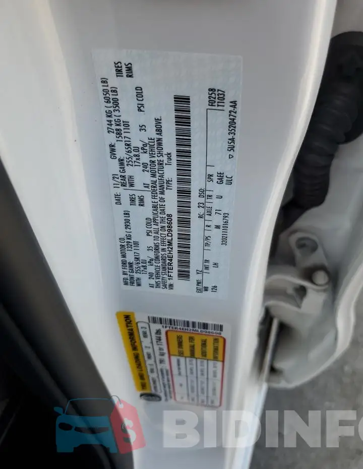 1FTER4EH2MLD98608 Photo# 12