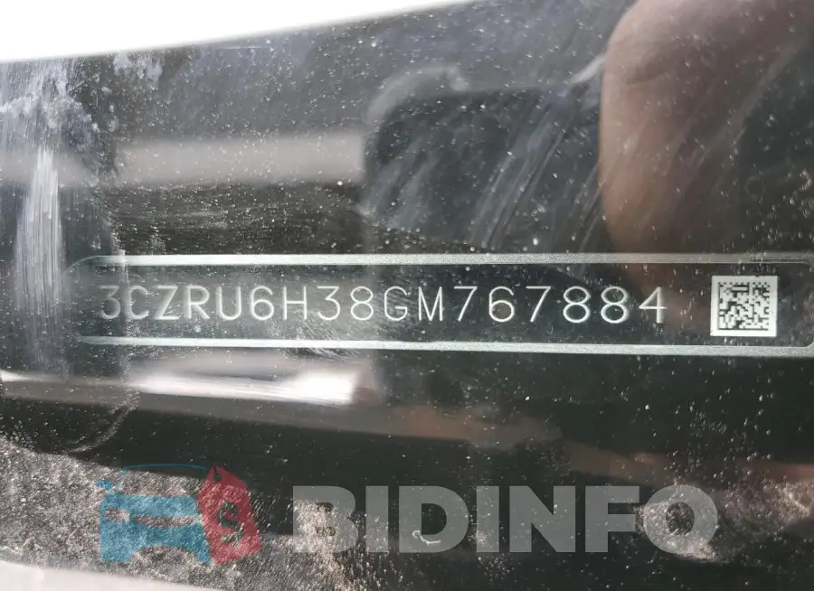 3CZRU6H38GM767884 Photo# 13