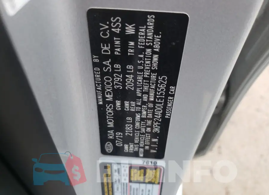 3KPF24AD0LE155625 Photo# 12