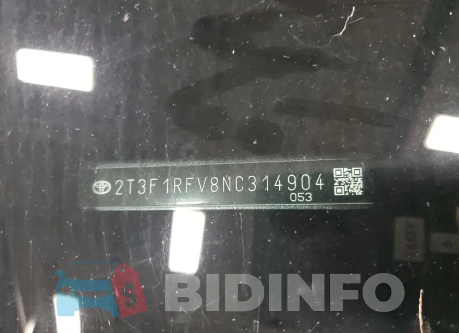 2T3F1RFV8NC314904 Photo# 13