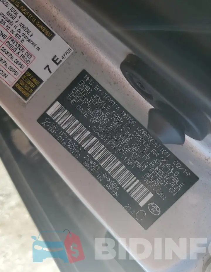JTDKARFP7K3111581 Photo# 12