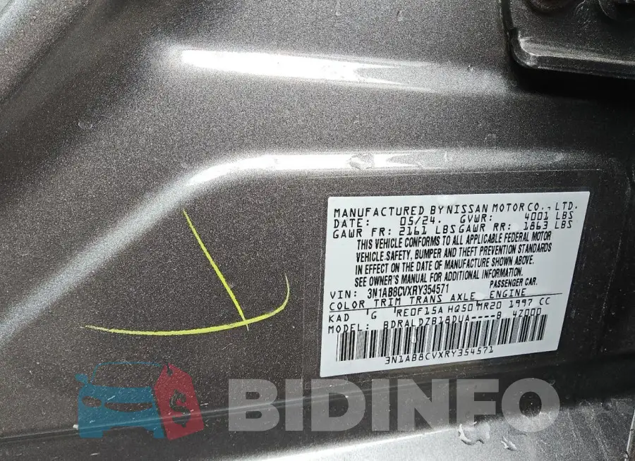 3N1AB8CVXRY354571 Photo# 12