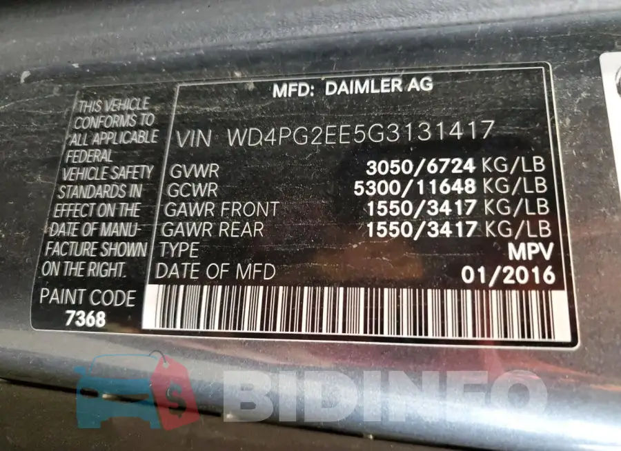 WD4PG2EE5G3131417 Photo# 13