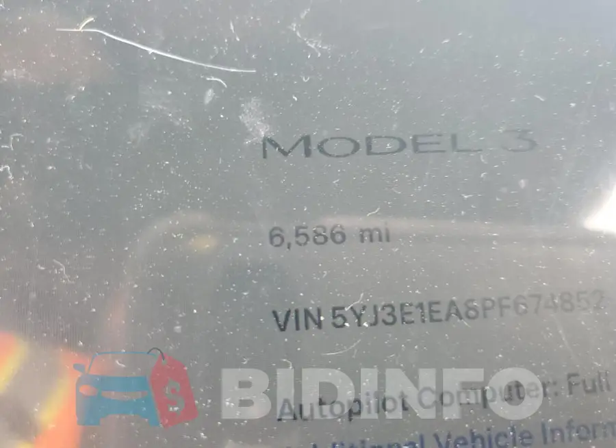 5YJ3E1EA8PF674852 Photo# 9