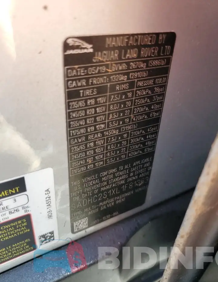 SADHC2S1XL1F81363 Photo# 13