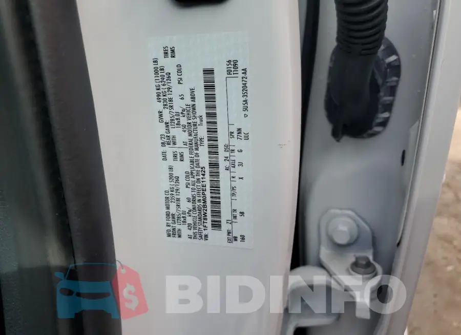 1FT8W2BM0PEE11425 Photo# 13