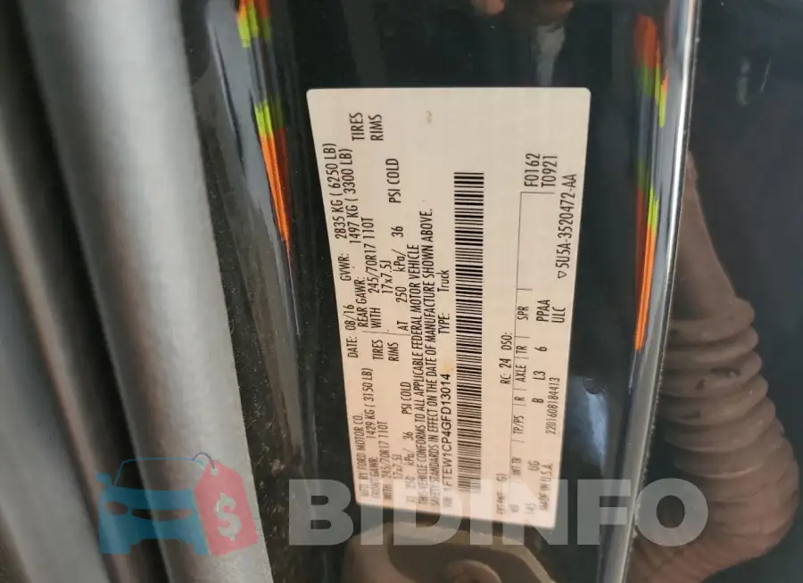 1FTEW1CP4GFD13014 Photo# 12
