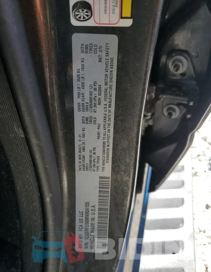 1C6SRFU98MN904155 Photo# 12
