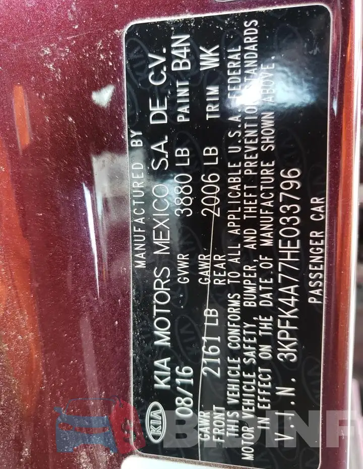 3KPFK4A77HE033796 Photo# 13