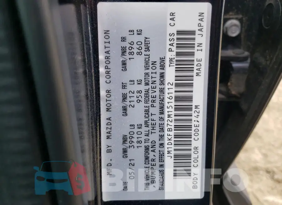 JM1DKFB72M1516112 Photo# 12