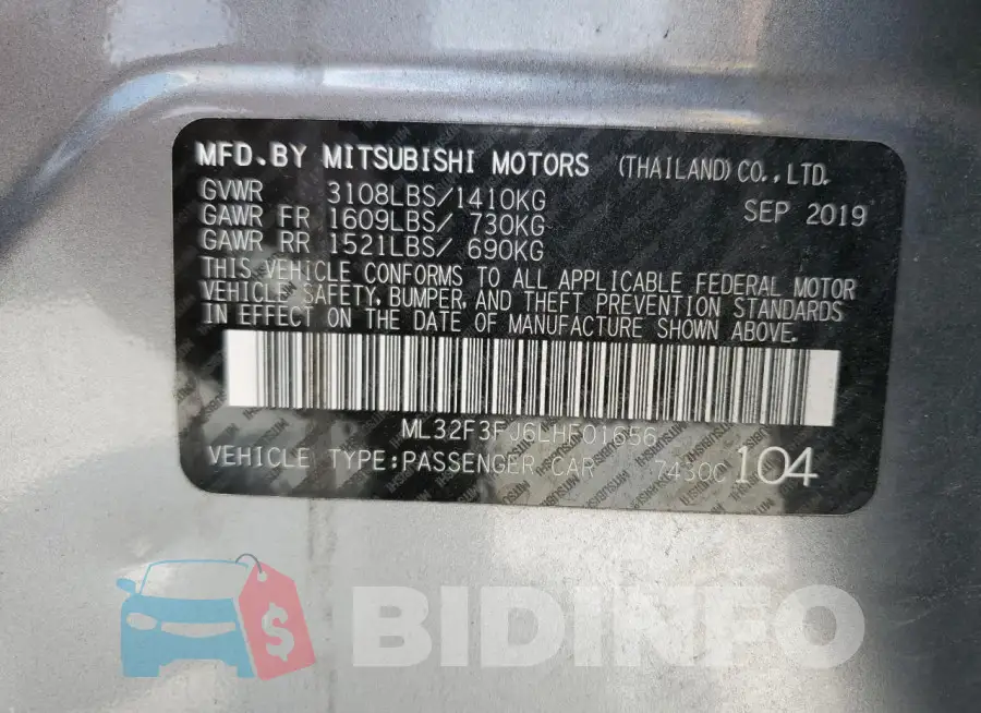 ML32F3FJ6LHF01656 Photo# 12