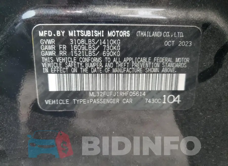 ML32FUFJ1RHF05614 Photo# 12