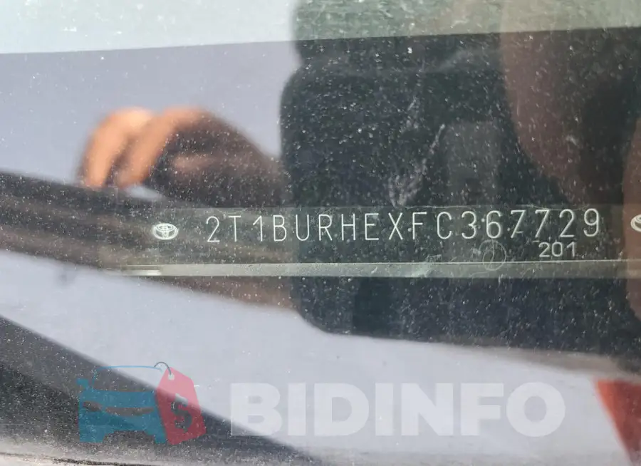 2T1BURHEXFC367729 Photo# 12