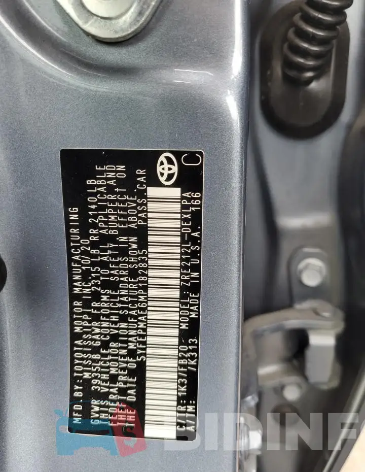 5YFEPMAE6MP182835 Photo# 12
