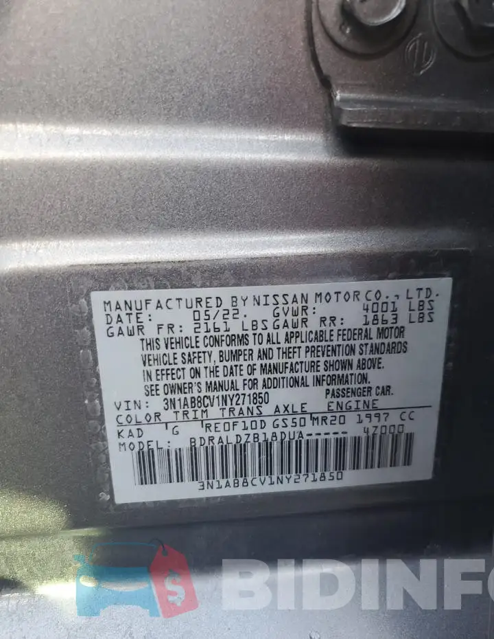3N1AB8CV1NY271850 Photo# 13