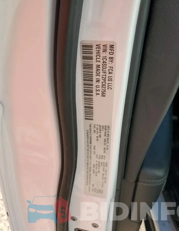1C4SDJFT2PC627568 Photo# 12