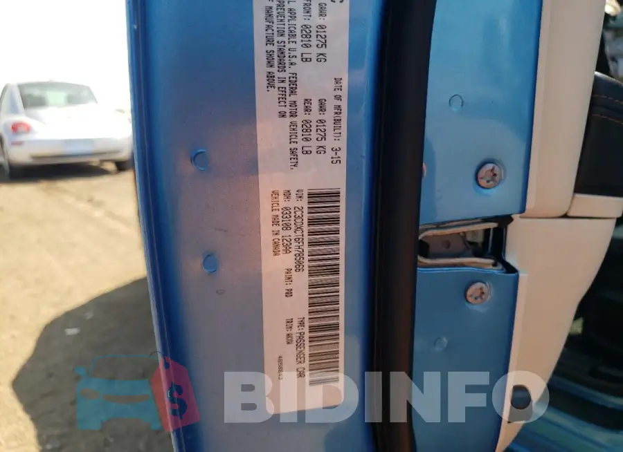 2C3CDXCT6FH785066 Photo# 12