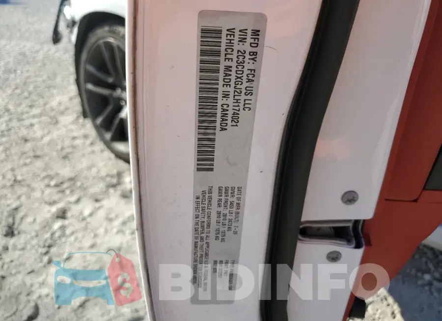 2C3CDXGJ2LH174021 Photo# 13