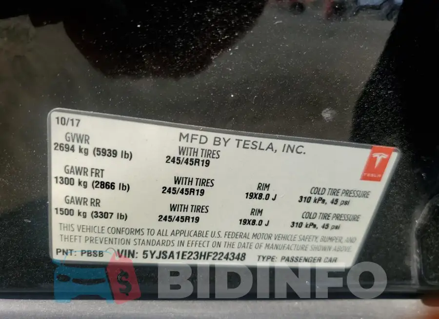5YJSA1E23HF224348 Photo# 13