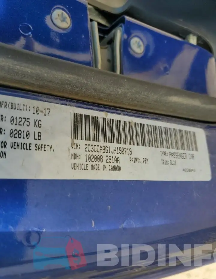 2C3CCABG1JH190719 Photo# 12