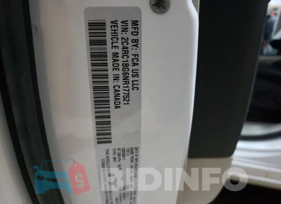 2C4RC1BG6NR177521 Photo# 13