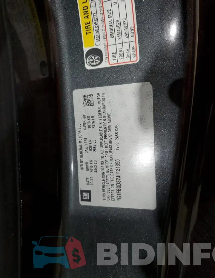 1G1FB3DS2J0121396 Photo# 12