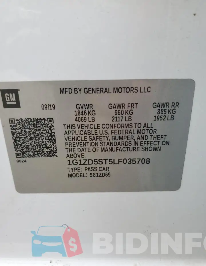 1G1ZD5ST5LF035708 Photo# 13