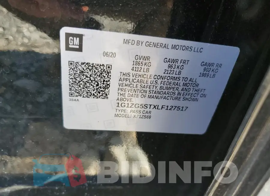 1G1ZG5STXLF127517 Photo# 12