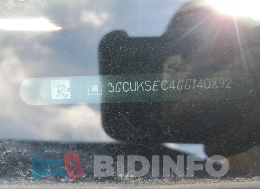 3GCUKSEC4GG140892 Photo# 12