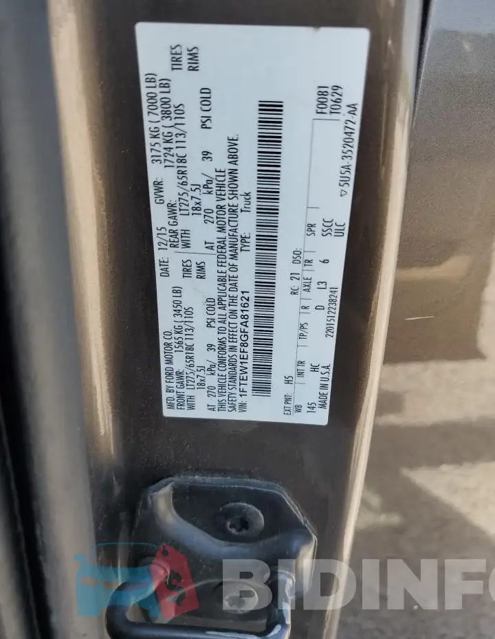 1FTEW1EF8GFA81621 Photo# 12