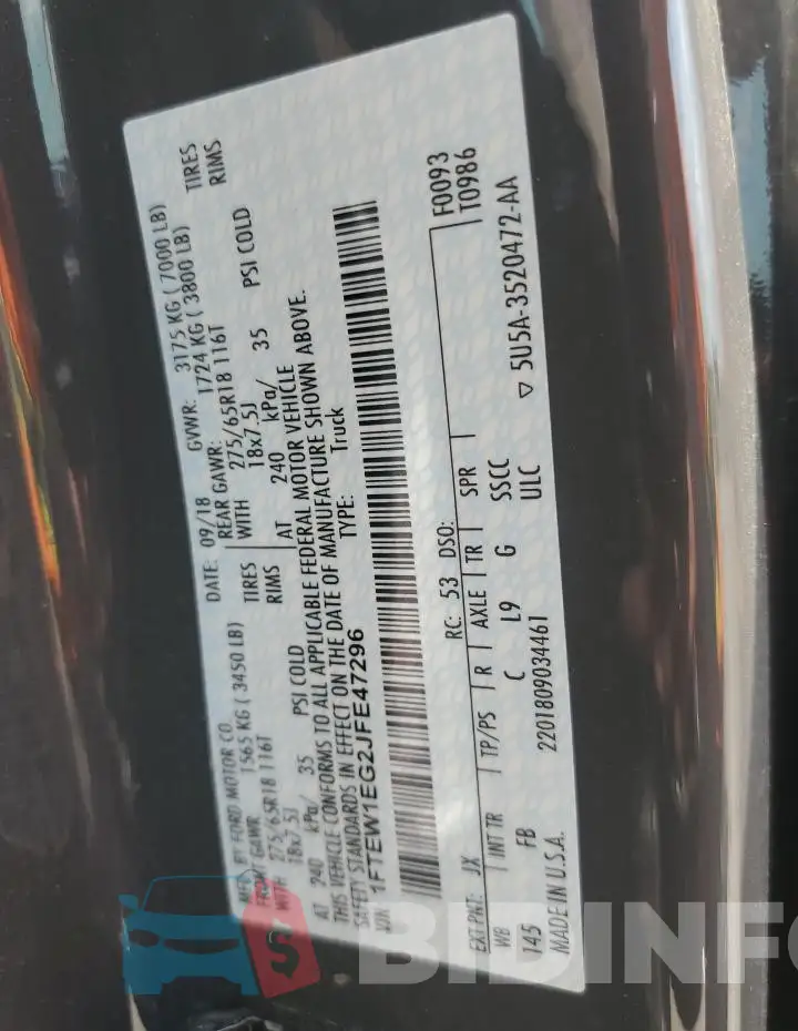 1FTEW1EG2JFE47296 Photo# 12