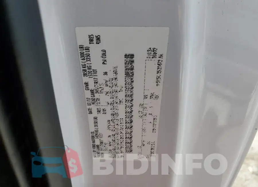 1FTEX1CB9JFA09184 Photo# 12