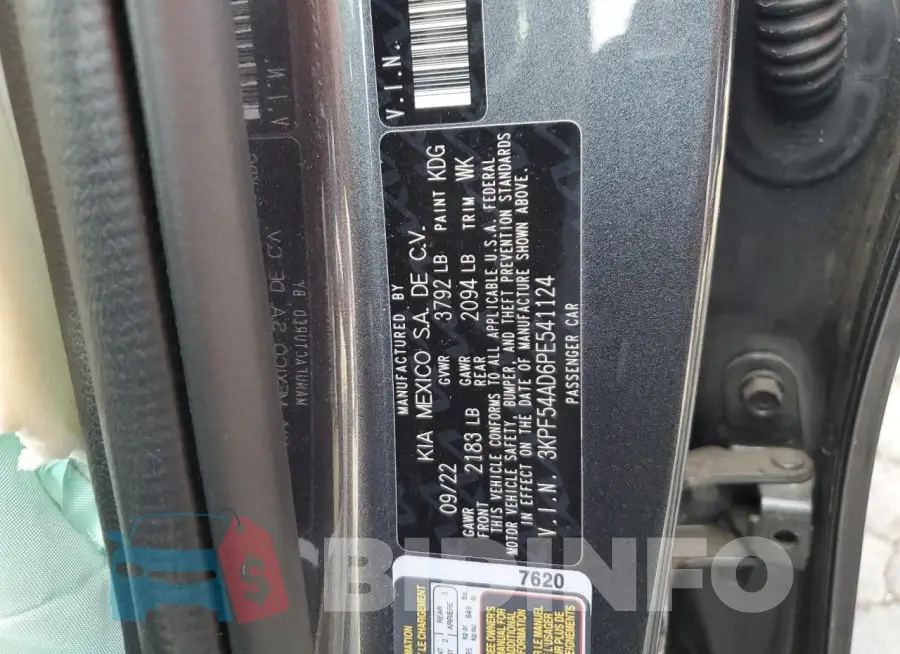 3KPF54AD6PE541124 Photo# 12