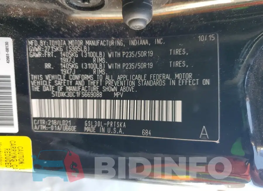 5TDXK3DC1FS669088 Photo# 13