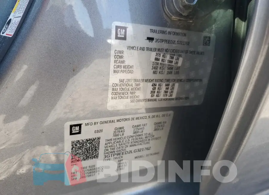 3GTP9EED2LG321762 Photo# 13