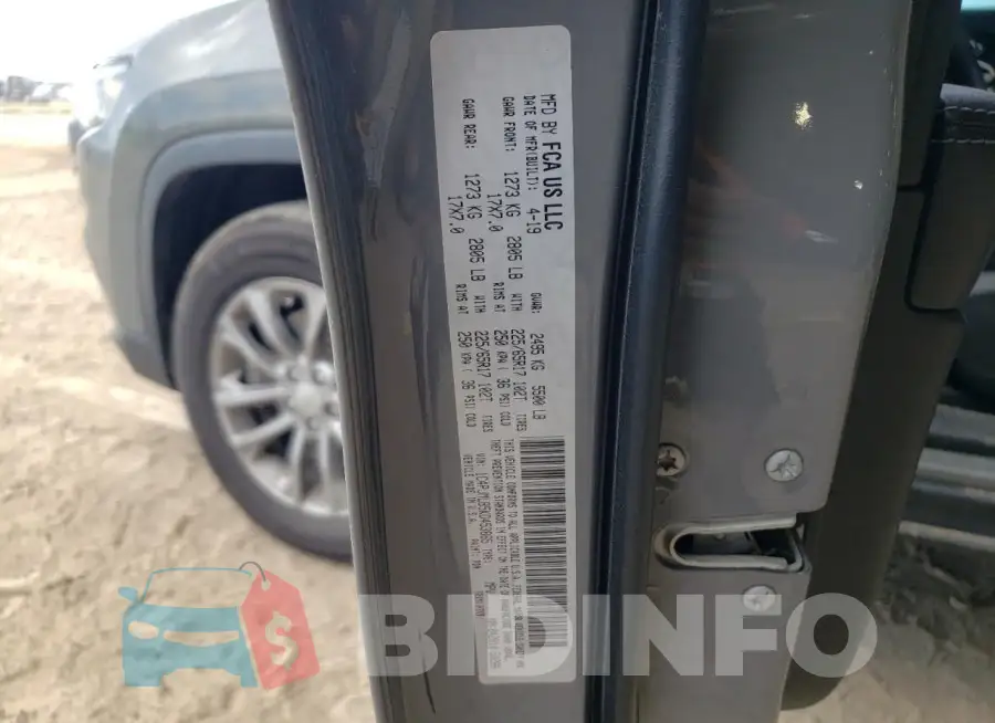 1C4PJMLB5KD453865 Photo# 13