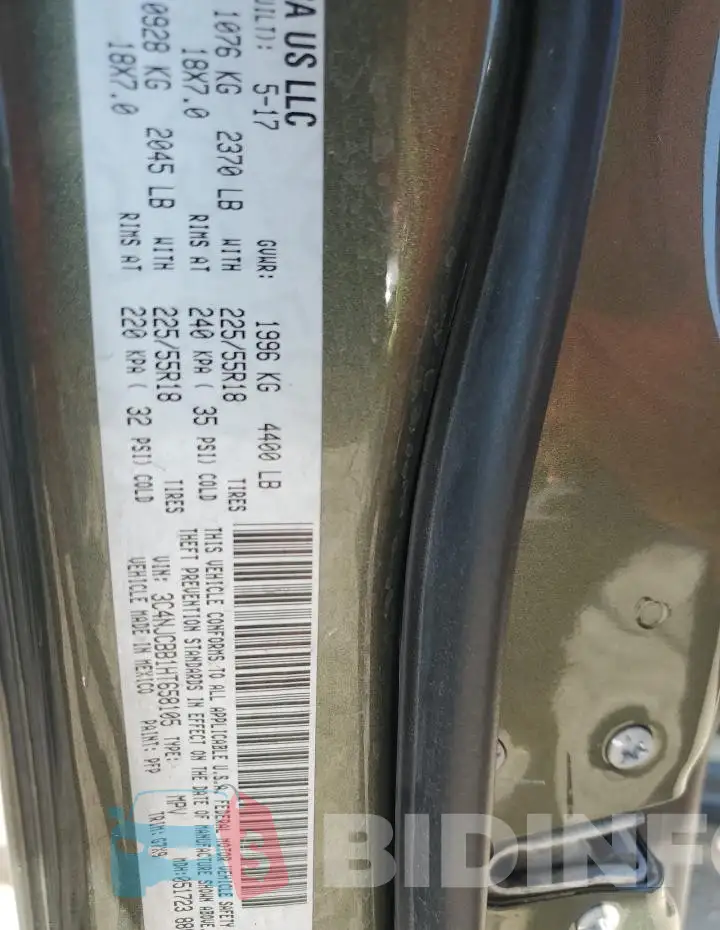 3C4NJCBB1HT658105 Photo# 13