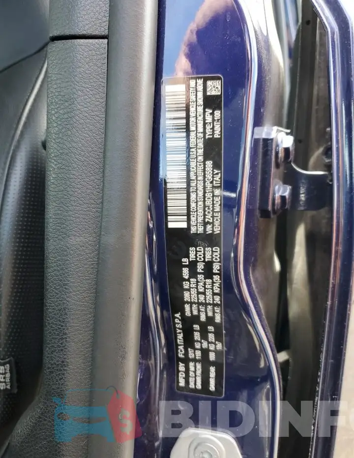 ZACCJBDB1HPG65898 Photo# 13