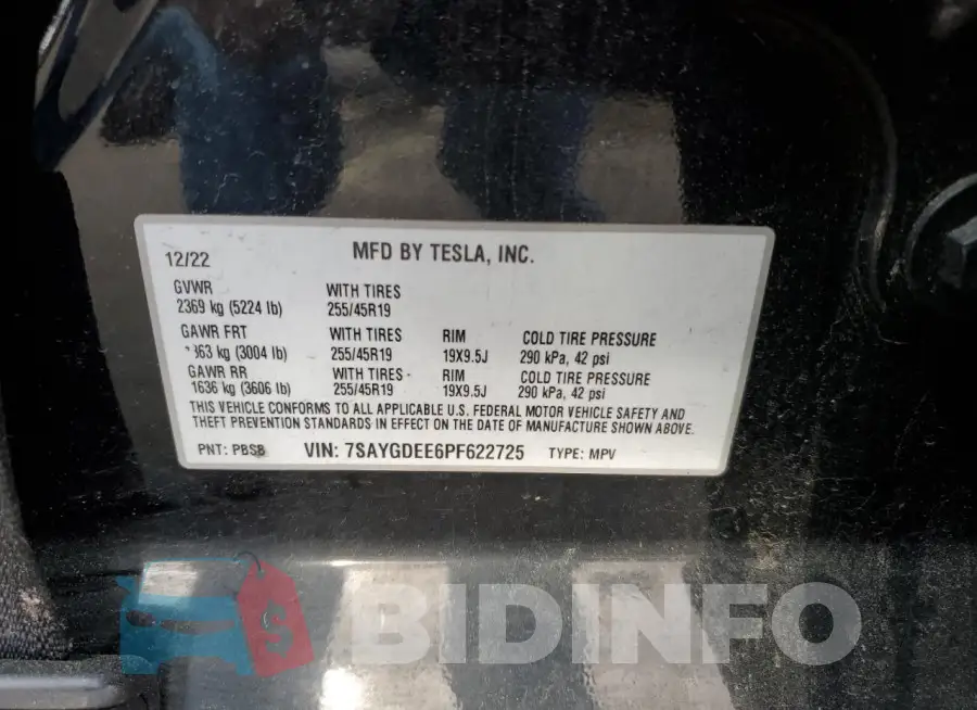 7SAYGDEE6PF622725 Photo# 12
