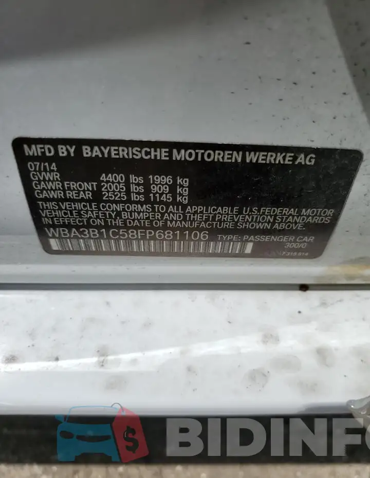 WBA3B1C58FP681106 Photo# 12