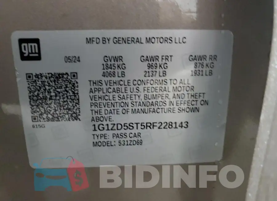 1G1ZD5ST5RF228143 Photo# 12