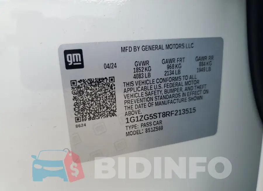 1G1ZG5ST8RF213515 Photo# 12