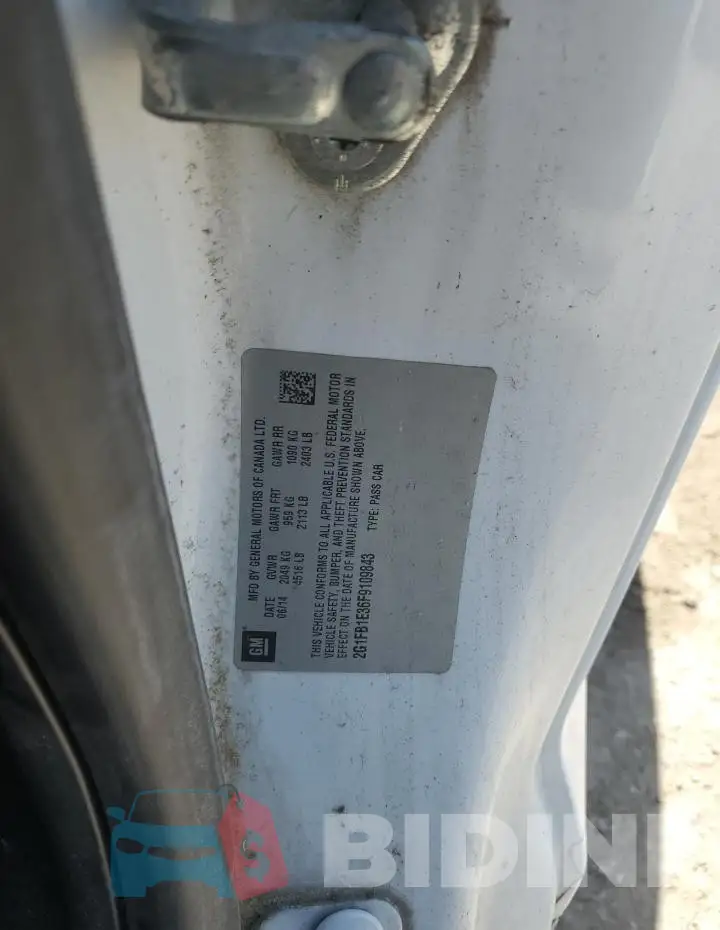 2G1FB1E36F9109843 Photo# 12