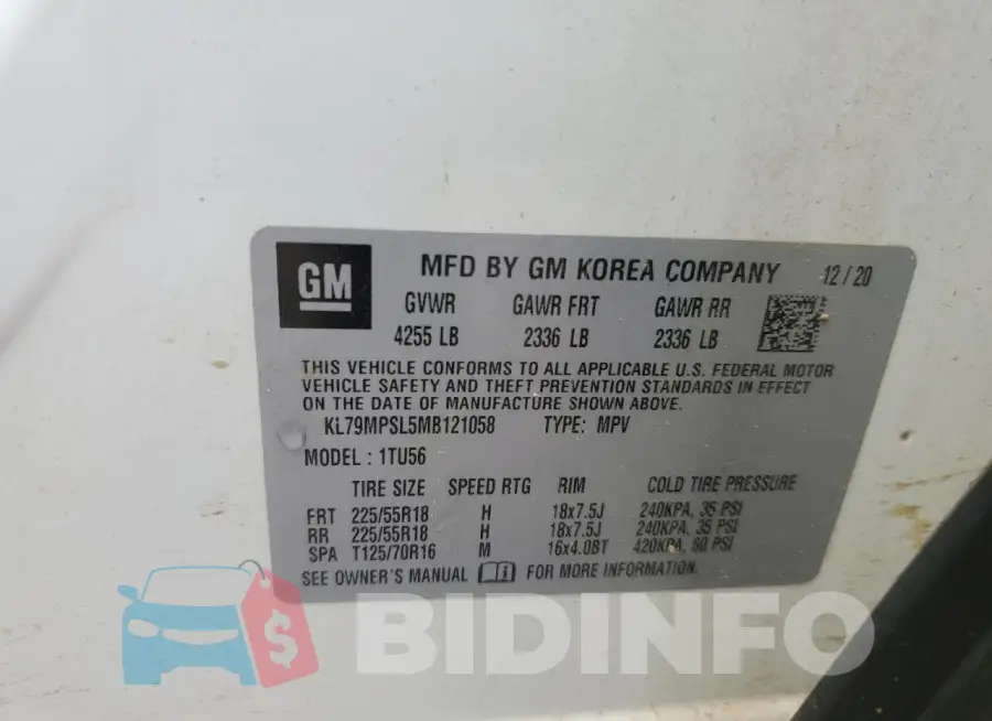 KL79MPSL5MB121058 Photo# 13
