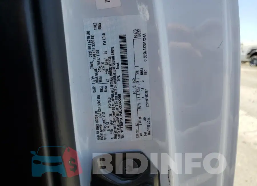 1FTMF1CP4LKD02298 Photo# 13