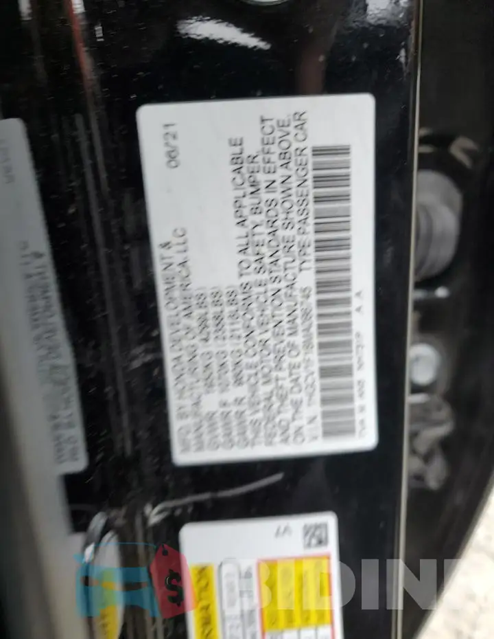 1HGCV1F18MA086745 Photo# 12