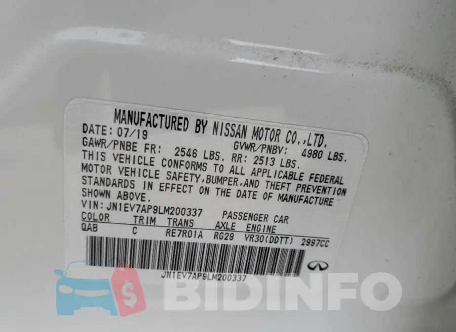 JN1EV7AP9LM200337 Photo# 13